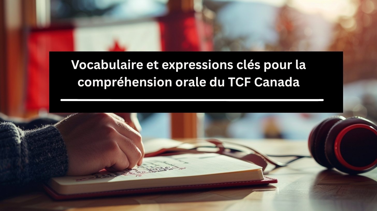 Vocabulaire et expressions clés pour la compréhension orale du TCF Canada