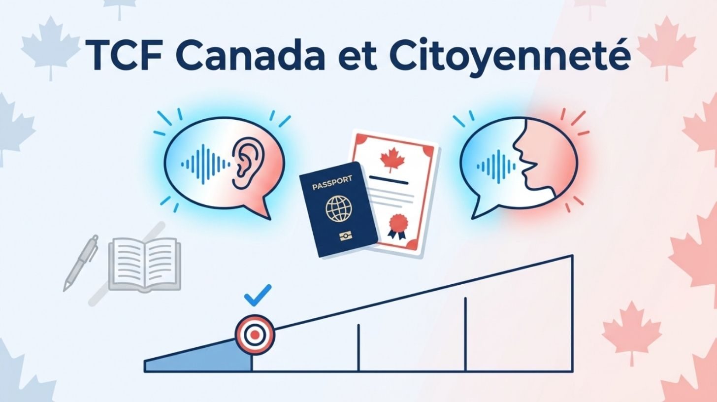 TCF Canada pour la citoyenneté canadienne : le score minimum requis