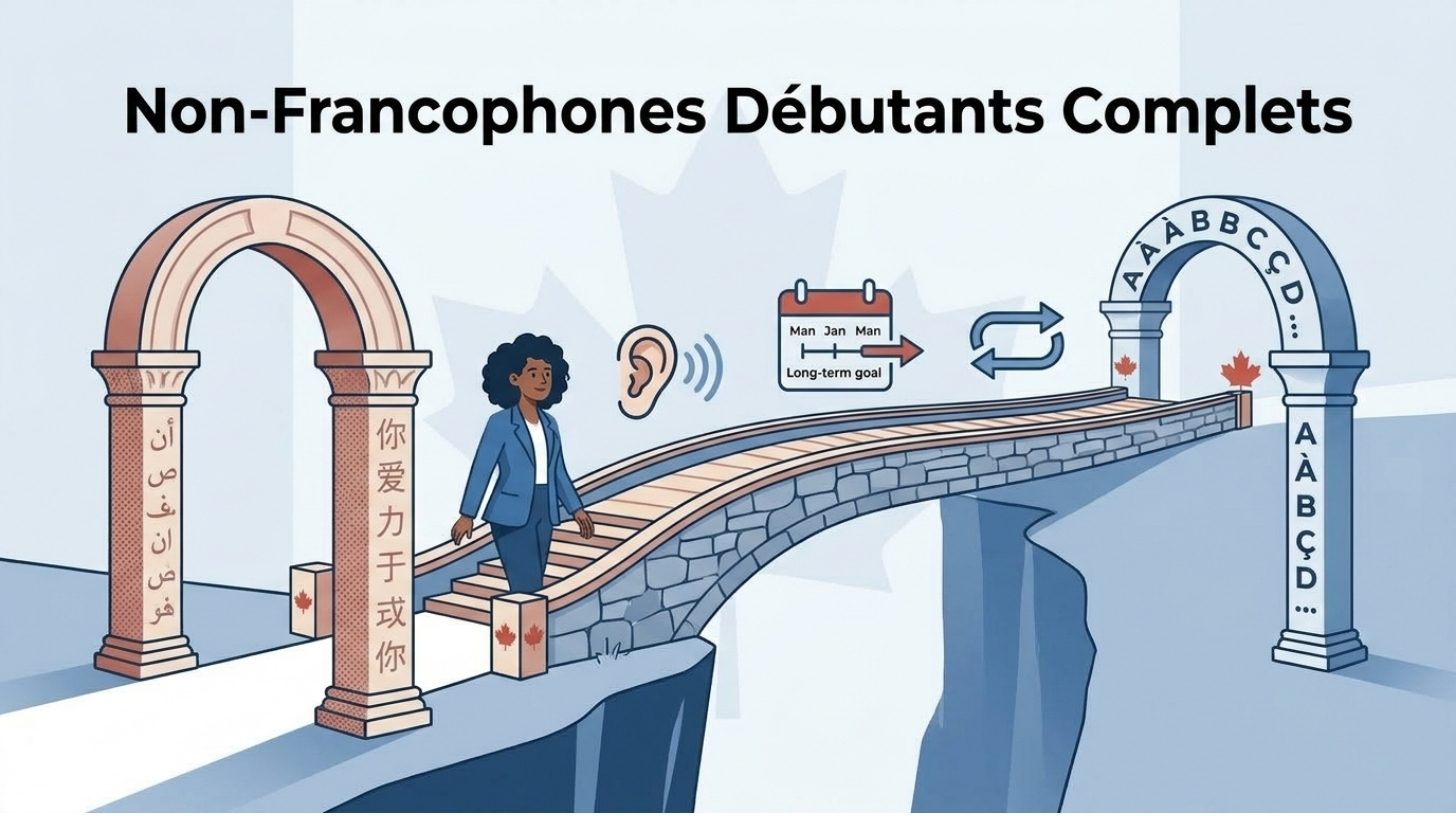 TCF Canada pour les non-francophones débutants complets