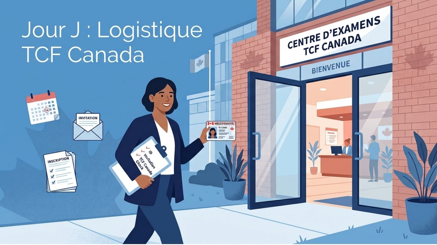 Le jour J du TCF Canada : logistique et administratif